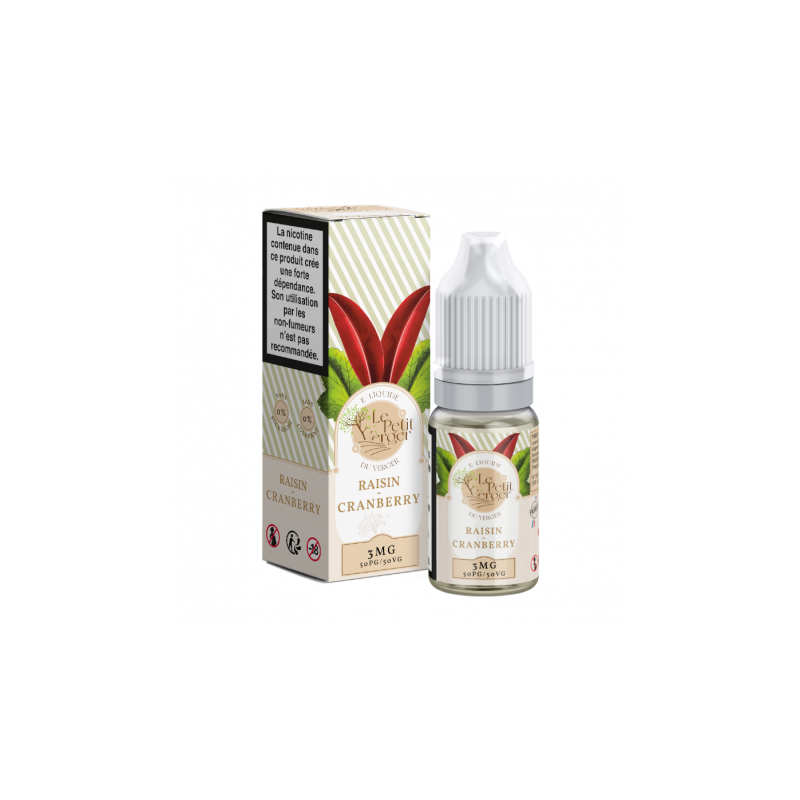 10mg petit verger frais salts savourea 10ml raisin cranberry