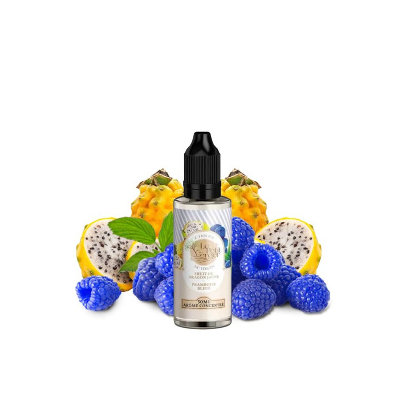 10ml petit verger - sel de nicotine 10mg - savourea dragon framboise bleu