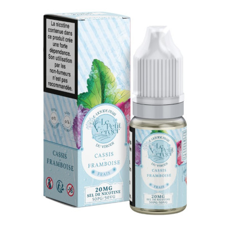 20mg petit verger frais salts - savourea 10ml cassis framboise