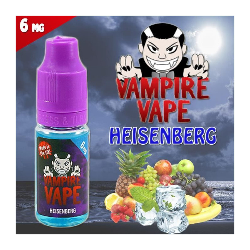 6mg vampire vape 10ml heisenberg