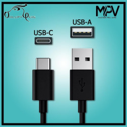 Cable mpv de charge 1m usb vers usb c