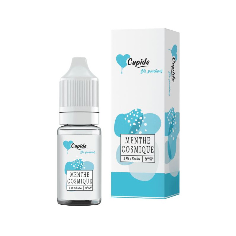 Cupide 3mg nicotine 10ml menthe cosmique