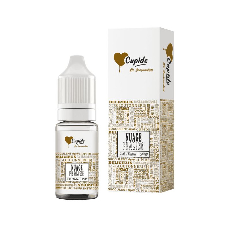 Cupide 3mg nicotine 10ml nuage praline