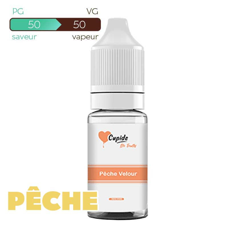 Cupide 3mg nicotine 10ml peche  velours
