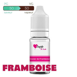 Cupide 6mg nicotine 10ml caviar de framboise