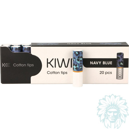 Filtres coton couleur pour kiwi par 20 - kiwi vapor blue navy