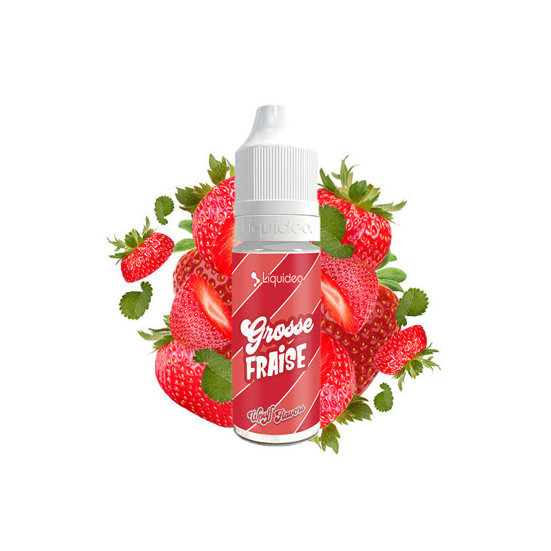 Flavors 6mg - 10ml saveur wpuff - liquideo grosse fraise