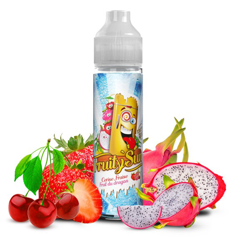 Fruity sun cerise fraise fruit du dragon - 50ml - secret's lab