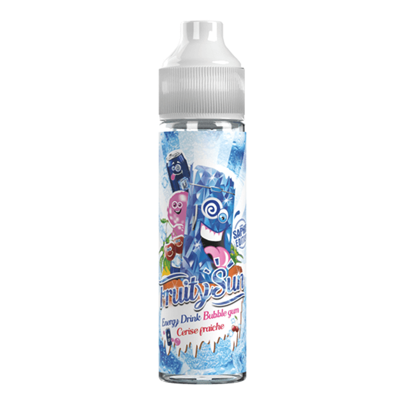Fruity sun energy drink bubble gum cerise fraiche - 50ml - secret's lab