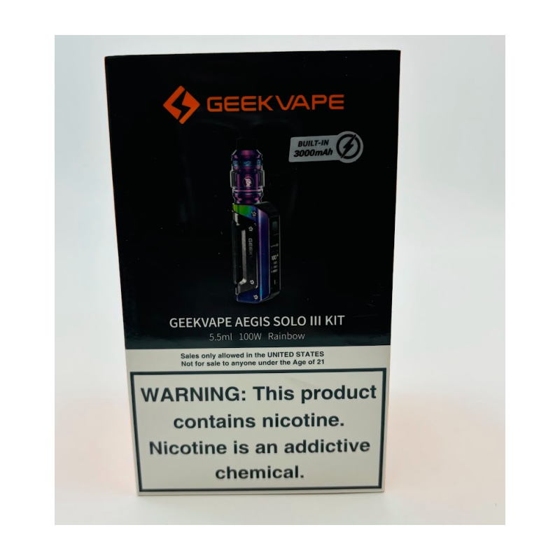 Kit aegis solo iii - geekvape dark grey