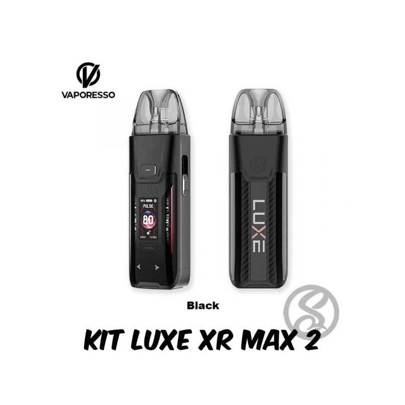 Kit luxe xr max 2 - vaporesso grey leather