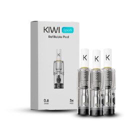 Kiwi spark cartouche par 3 - kiwi vapor 1.2 ohm