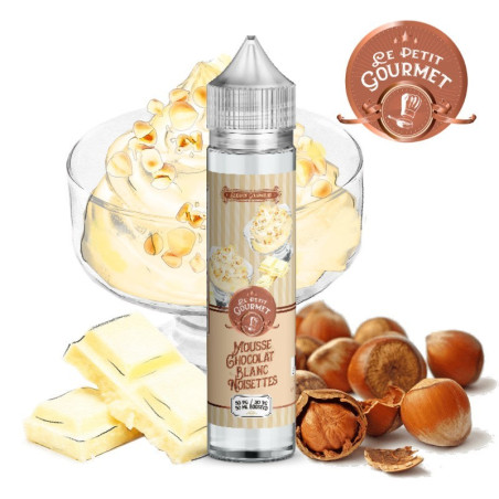 Le petit gourmet savourea 50ml mousse chocolat blanc noisette