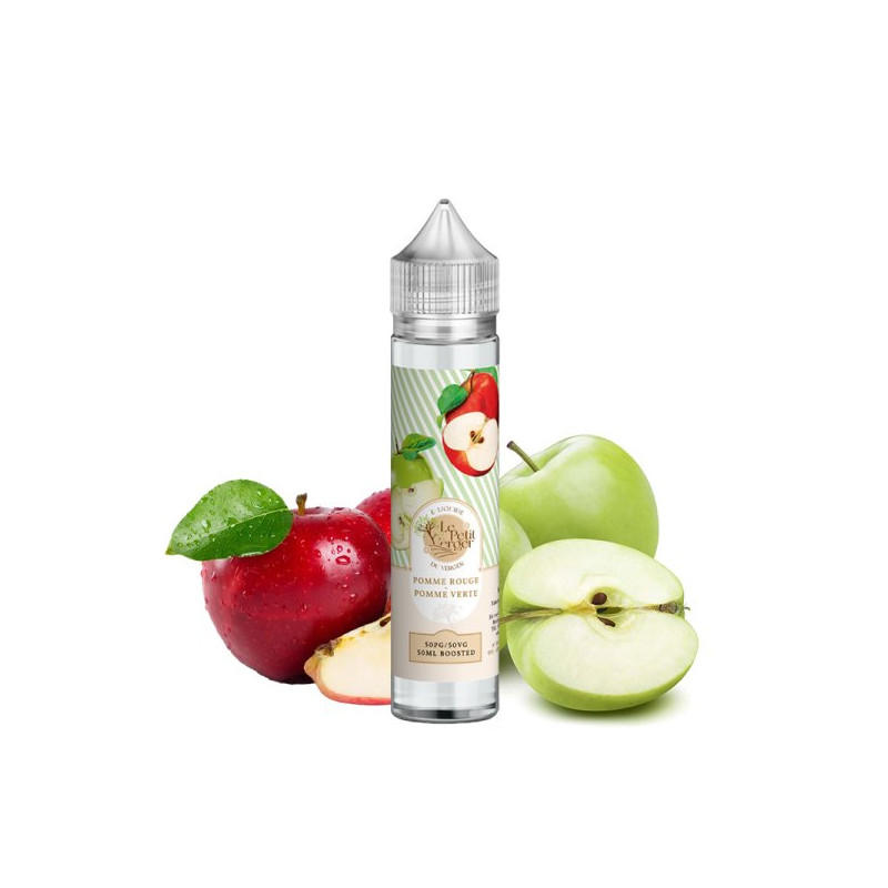 Le petit verger frais savourea 50ml pomme rouge et verte