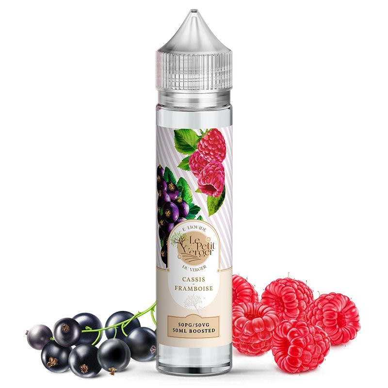 Le petit verger savourea 50ml cassis framboise