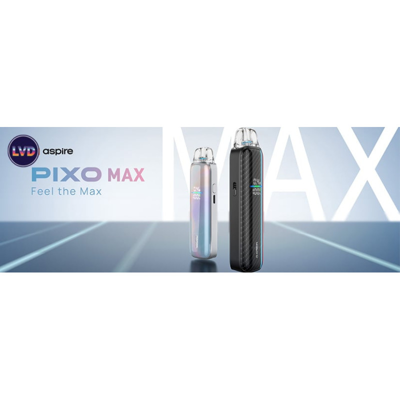 Pixo max 2600mah - aspire carbon fiber black