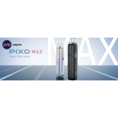 Pixo max 2600mah - aspire carbon fiber black