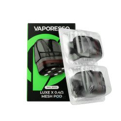 Pod luxe x series dual mesh 5ml - vaporesso 0.4ohm dual mesh
