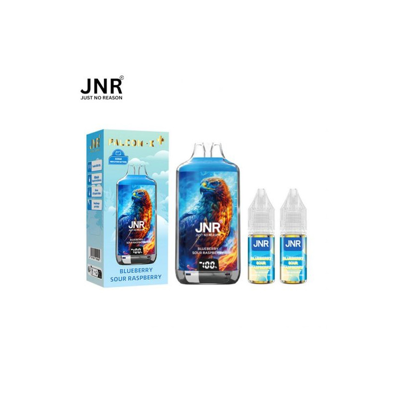 Puff jnr falcon-x plus 28k blueberry sour raspberry