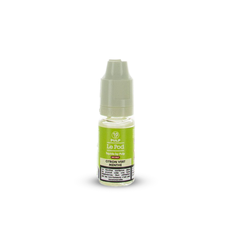 Pulp 10mg sel de nicotine 10ml citron vert menthe