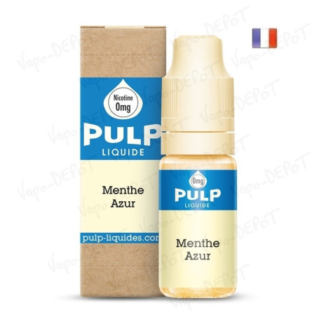 Pulp 12mg liquide 10ml menthe azur