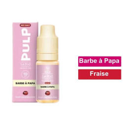 Pulp 20mg sel de nicotine 10ml barbe a papa