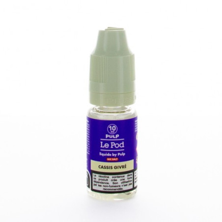 Pulp 20mg sel de nicotine 10ml cassis givre