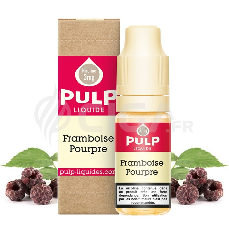 Pulp 6mg liquide 10ml framboise pourpre