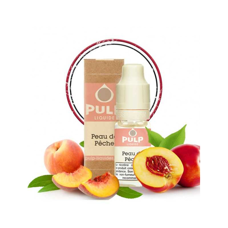 Pulp 6mg liquide 10ml peau de peche