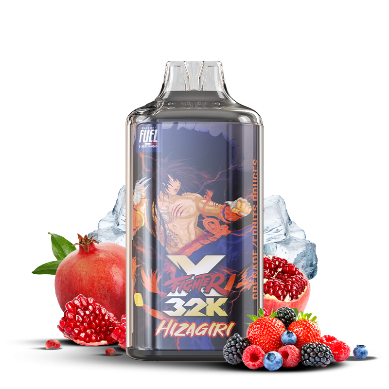 Xfighter 32k puff 20mg rechargeable - liquide fighter fuel & aspire hizagiri