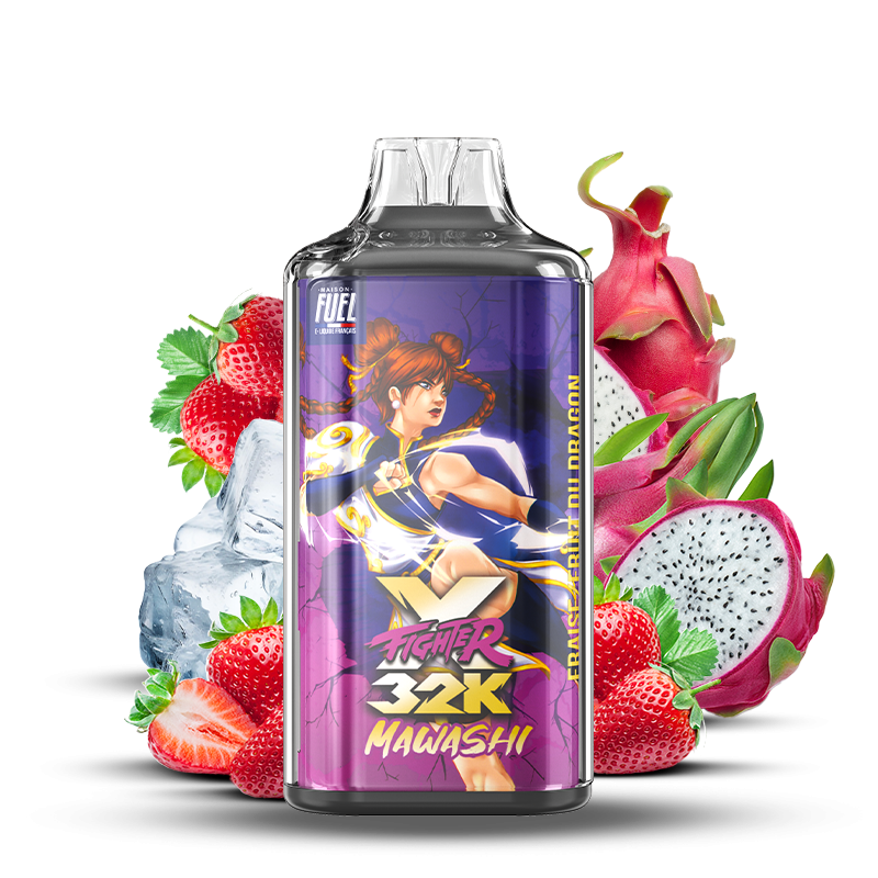 Xfighter 32k puff 20mg rechargeable - liquide fighter fuel & aspire mawashi