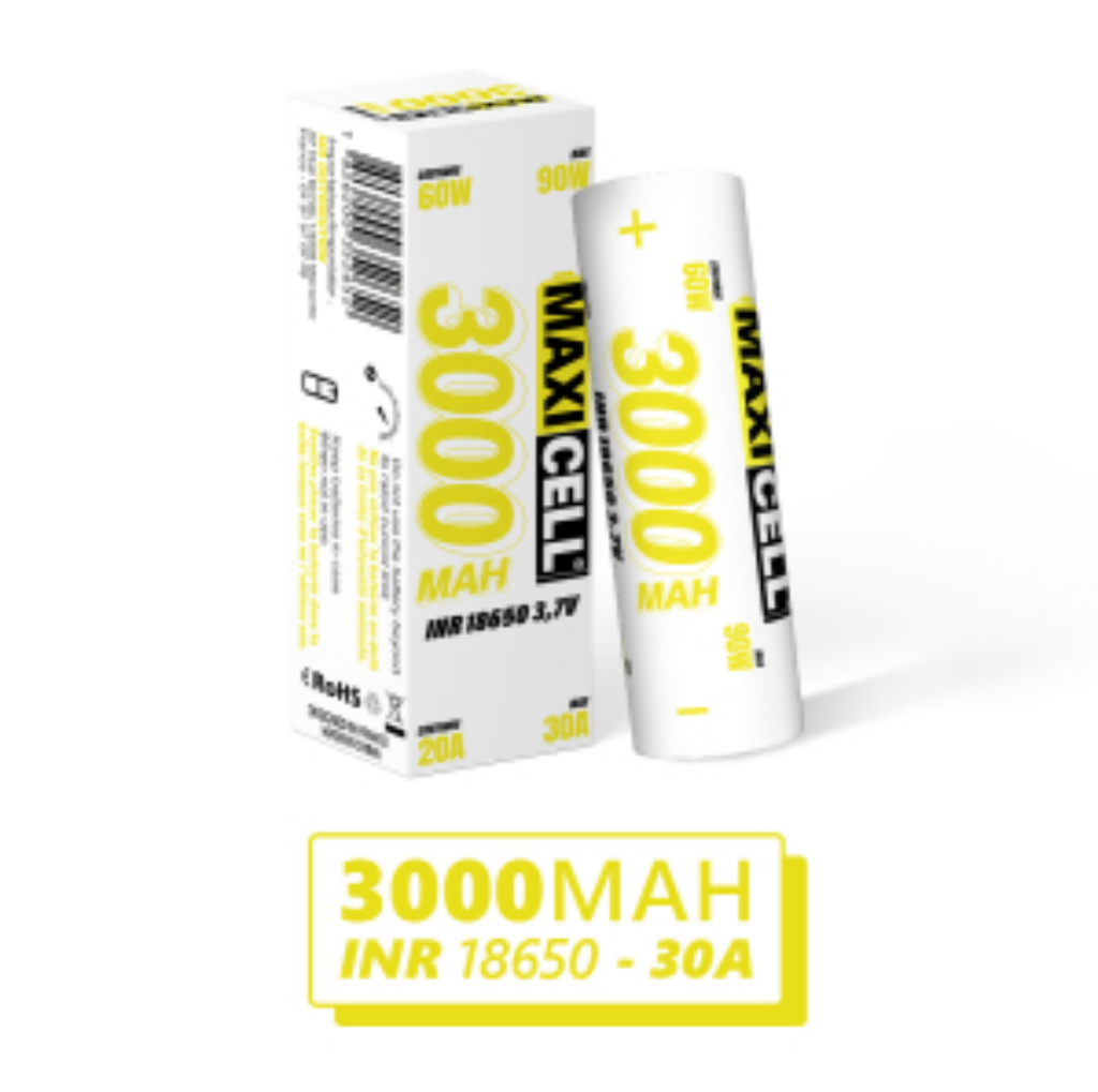 MAXI CELL 18650 3000MAH 30A