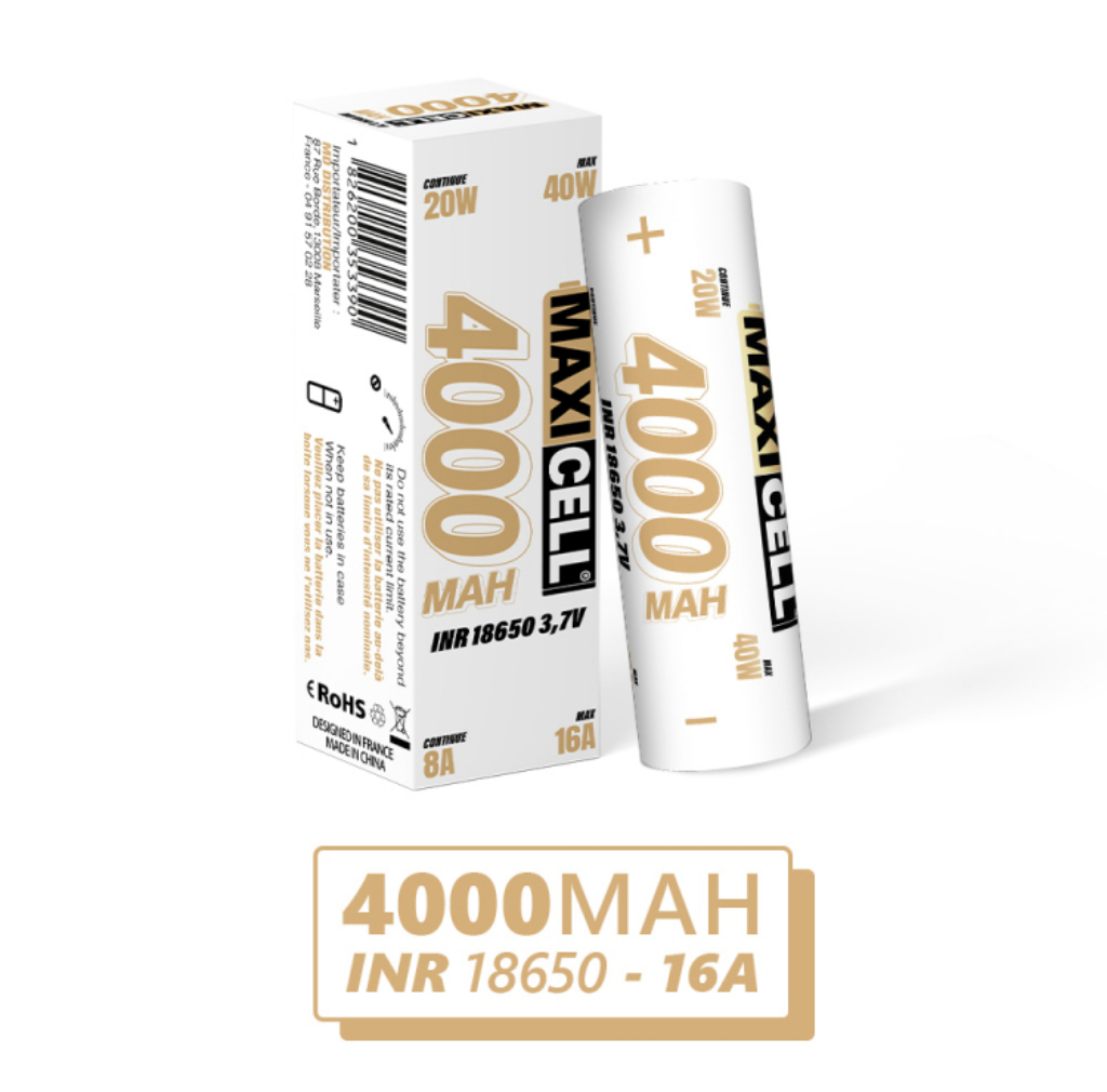 MAXI CELL 18650 4000MAH 16A
