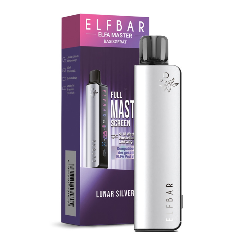 Elfa master 1200mah lunar silver