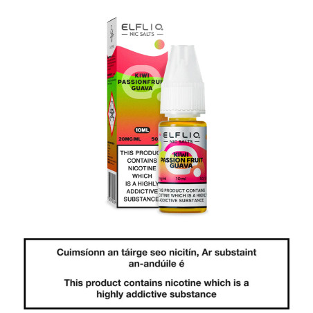 Elfliq 10mg kiwi passion goyave