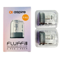 Fluffi 3.5ml aspire pod 1.0 ohm
