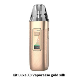 Kit luxe x3 - vaporesso gold silk