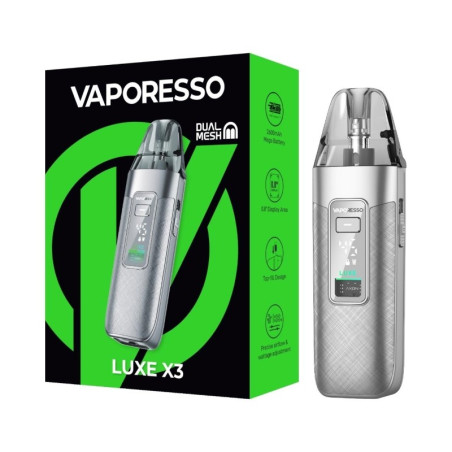 Kit luxe x3 - vaporesso grey silk