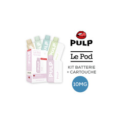 Le pod flip 10mg kit batterie + pod - pulp mozambique
