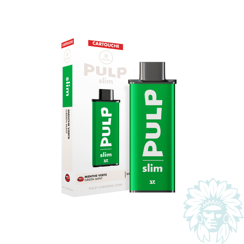 Le pod slim cartouche 10mg  - pulp menthe verte