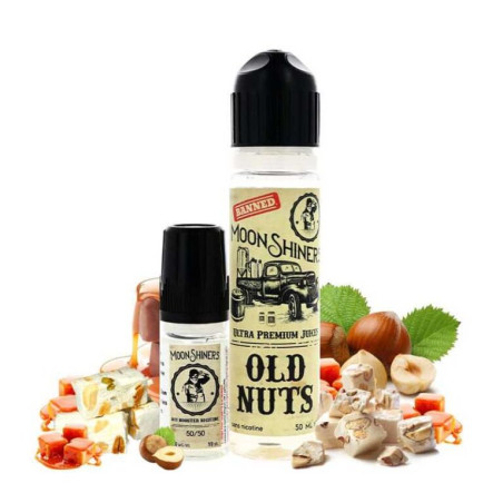 Nougat caramel noisette - old nuts - moonshiners 0.3 mg