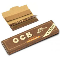 Ocb feuille a rouler + filtres ocb slim virgin